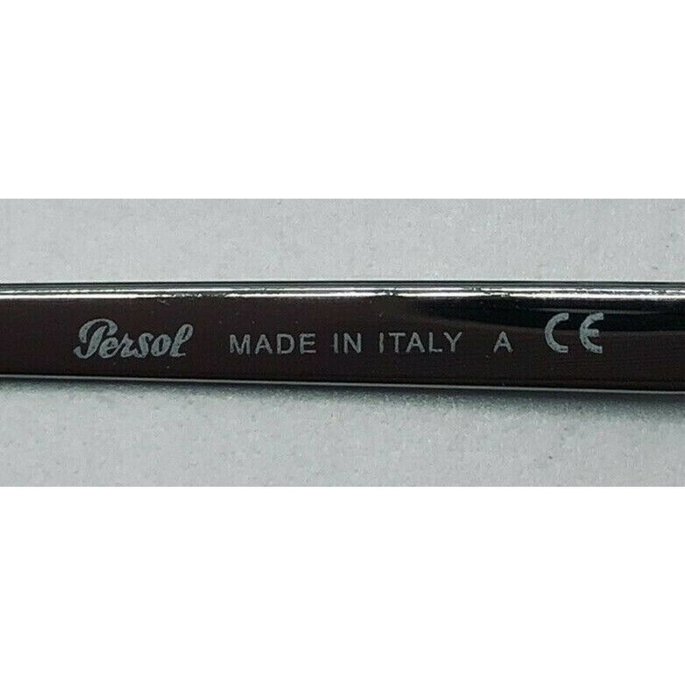 Persol 2450-V Silver Metal Eyeglass Frames Aviator Made In Italy New Old Stock - Picture 7 of 8